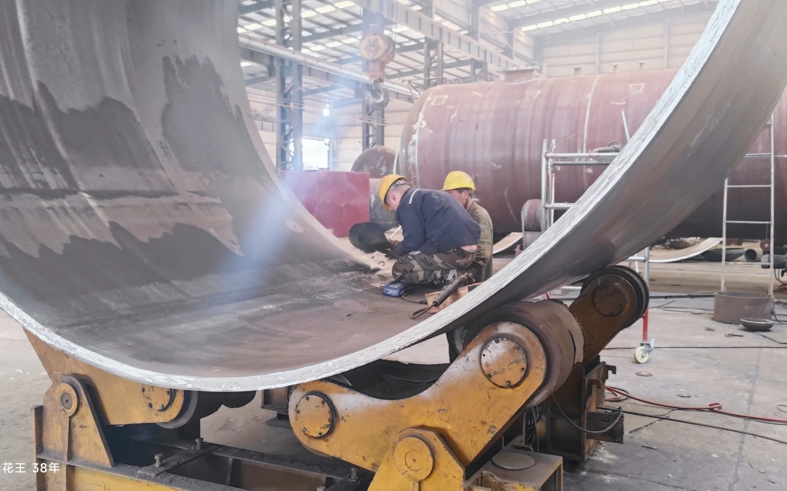 Welding and material control真实制造现场