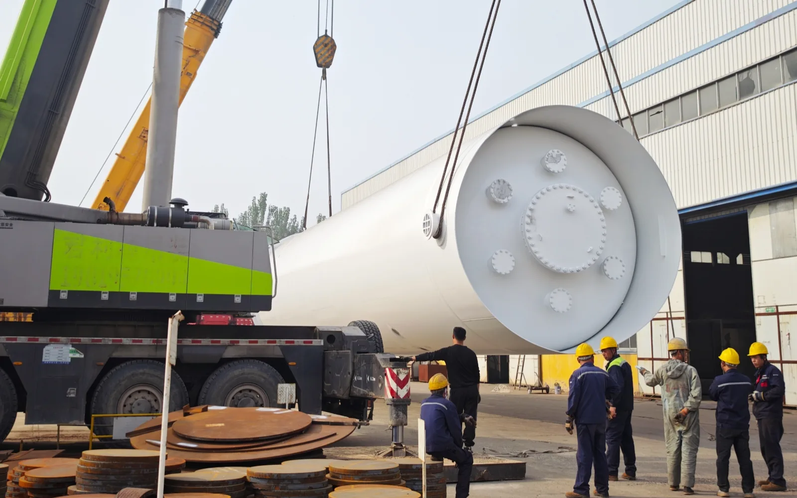 Lifting and shipment真实制造现场