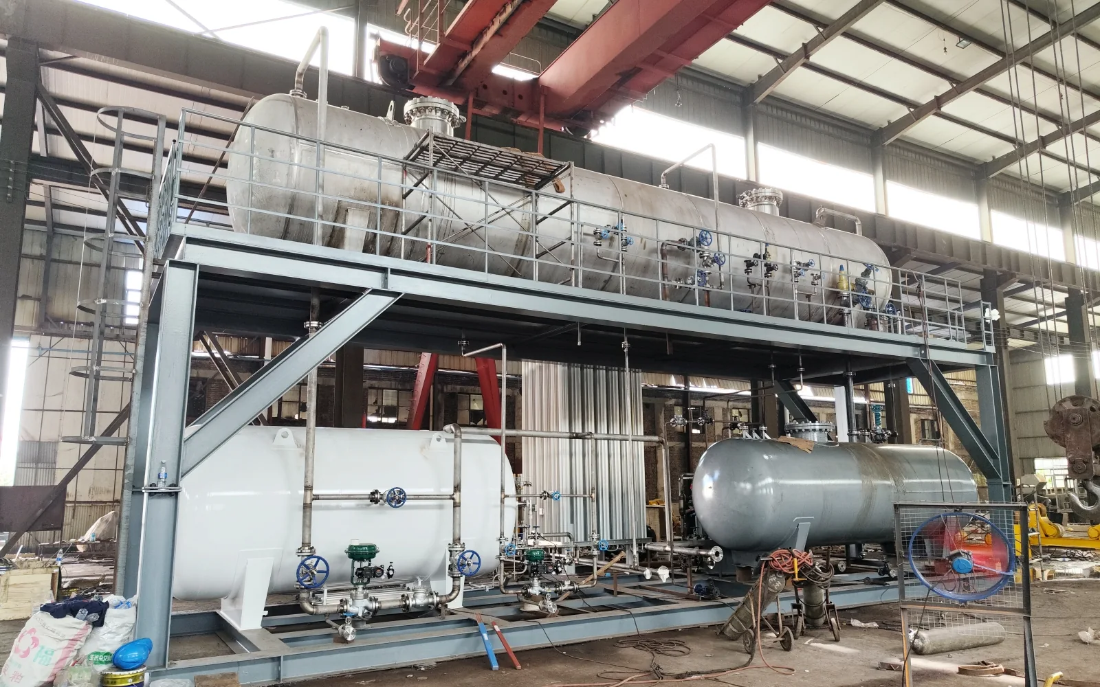 Skid & Packaged Equipment manufacturing photograph